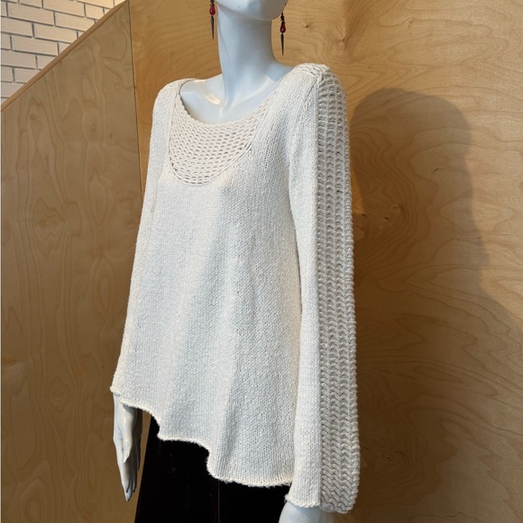 Casual scalloped knit sweater - Picture 6 of 11